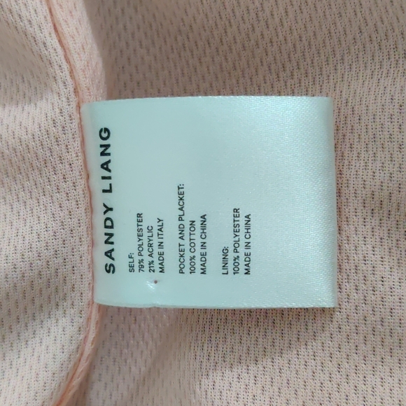 Sandy Liang Jansport Green Fleece Jacket Medium - Picture 6 of 8